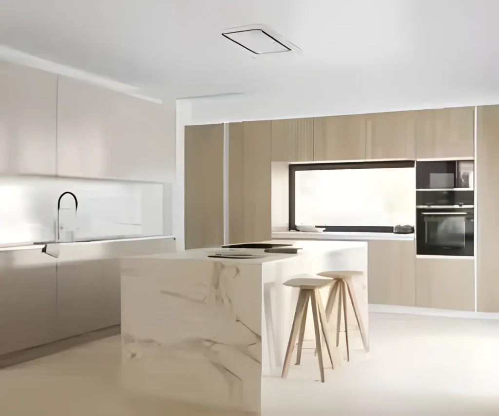 Cocina reformada en Málaga con mobiliario nuevo